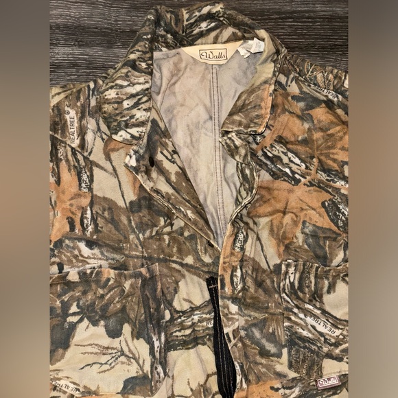 Walls Forest Camo Vintage 90s Full Length Coveralls Jumpsuit. Great condition. - Picture 5 of 5